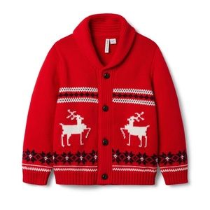 Janie & Jack Shawl Collar Cardigan 6-12m